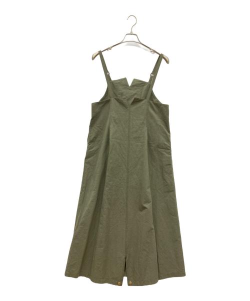 NOMBRE IMPAIR（ノンブルアンペール）NOMBRE IMPAIR (ノンブルアンペール) ジャンパースカート グリーン サイズ:SIZE Free 未使用品の古着・服飾アイテム