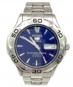 SEIKO 5セイコーファイブ）の古着「リストウォッチ」｜ネイビー
