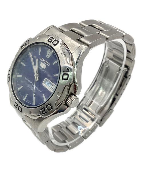 SEIKO 5（セイコーファイブ）SEIKO 5 (セイコーファイブ) リストウォッチ ネイビーの古着・服飾アイテム