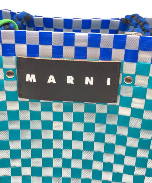 MARNI（マルニ）MARNI (マルニ) ピクニックバッグ ブルーの古着・服飾アイテム