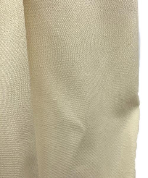 theory luxe（セオリーリュクス）theory luxe (セオリーリュクス) タックワイドパンツ ソフトイエロー サイズ:40 未使用品の古着・服飾アイテム