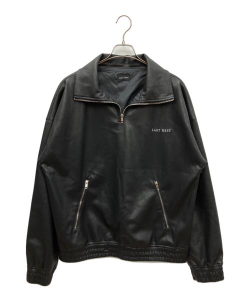 LAST NEST（ラストネスト）LAST NEST (ラストネスト) ハーフジップジャケット ブラック サイズ:SIZE XLの古着・服飾アイテム