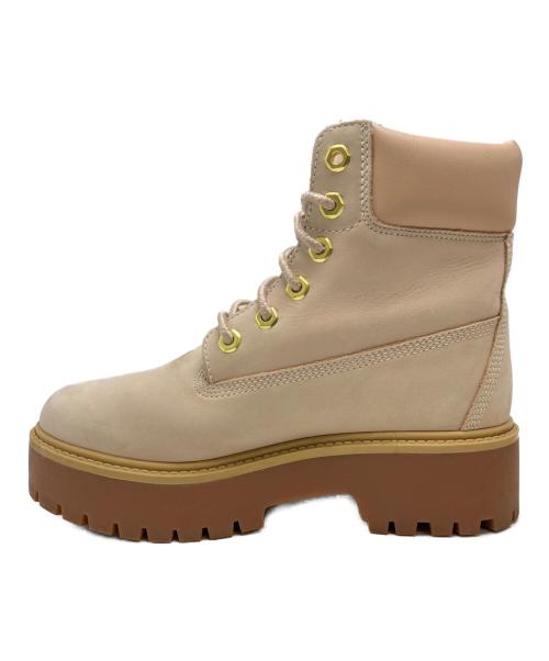 Timberland（ティンバーランド）Timberland (ティンバーランド) ストーン ストリート 6インチ ウォータープルーフ ブーツ ピンク サイズ:SIZE 24cmの古着・服飾アイテム