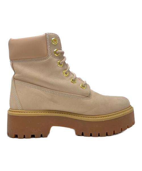 Timberland（ティンバーランド）Timberland (ティンバーランド) ストーン ストリート 6インチ ウォータープルーフ ブーツ ピンク サイズ:SIZE 24cmの古着・服飾アイテム