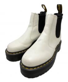 Dr.Martens（ドクターマーチン）の古着「QUAD チェルシーブーツ」｜ホワイト×ブラック