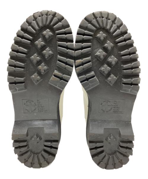 Dr.Martens（ドクターマーチン）Dr.Martens (ドクターマーチン) QUAD チェルシーブーツ ホワイト×ブラック サイズ:SIZE UK 4の古着・服飾アイテム