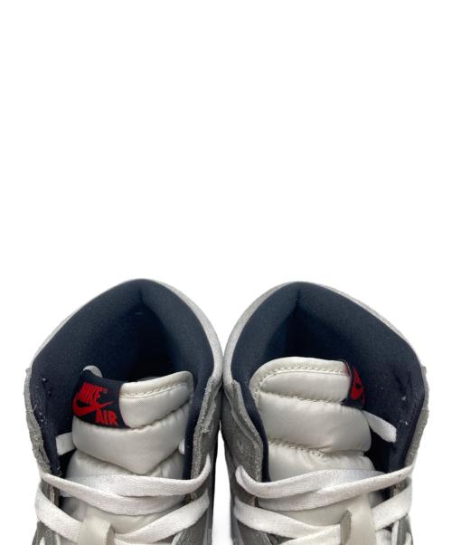 NIKE（ナイキ）NIKE (ナイキ) AIR JORDAN 1 RETRO HIGH OG グレー×ホワイト サイズ:SIZE 27.5cmの古着・服飾アイテム