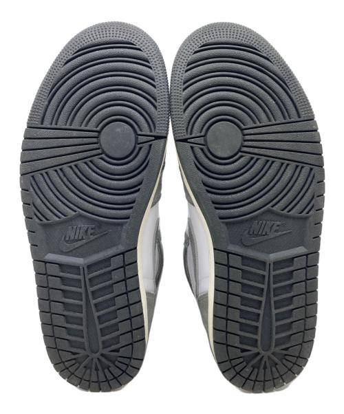 NIKE（ナイキ）NIKE (ナイキ) AIR JORDAN 1 RETRO HIGH OG グレー×ホワイト サイズ:SIZE 27.5cmの古着・服飾アイテム