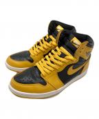NIKEナイキ）の古着「AIR JORDAN 1 RETRO HIGH OG "POLLEN"」｜イエロー×ブラック