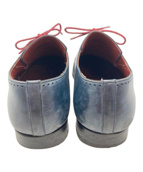 MAGNANNI（マグナーニ）MAGNANNI (マグナーニ) レザーシューズ ネイビー×ブラウン サイズ:SIZE 44の古着・服飾アイテム