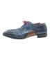 MAGNANNI (マグナーニ) レザーシューズ ネイビー×ブラウン サイズ:SIZE 44：12000円
