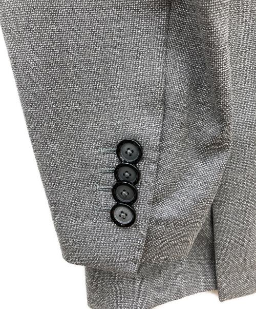 TAGLIATORE（タリアトーレ）TAGLIATORE (タリアトーレ) ストレッチウールホップサックソリッド2Bジャケット グレー サイズ:SIZE 48の古着・服飾アイテム