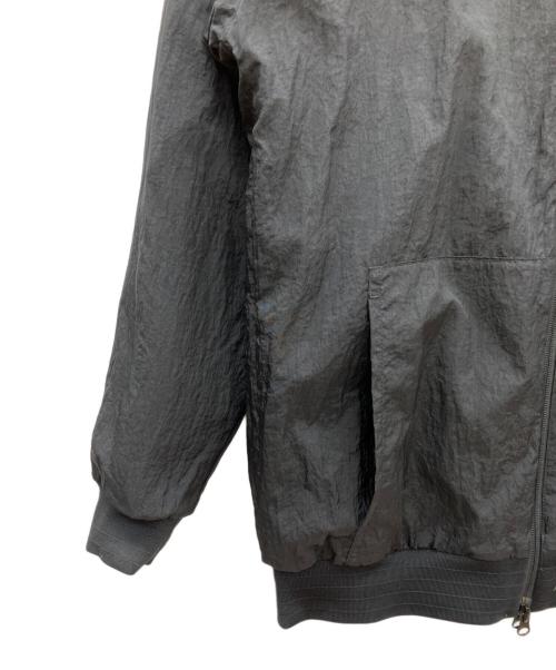NIKE（ナイキ）NIKE (ナイキ) ビッグスウッシュ フルジップ リバーシブル ボア ジャケット ブラック×イエロー サイズ:SIZE Mの古着・服飾アイテム