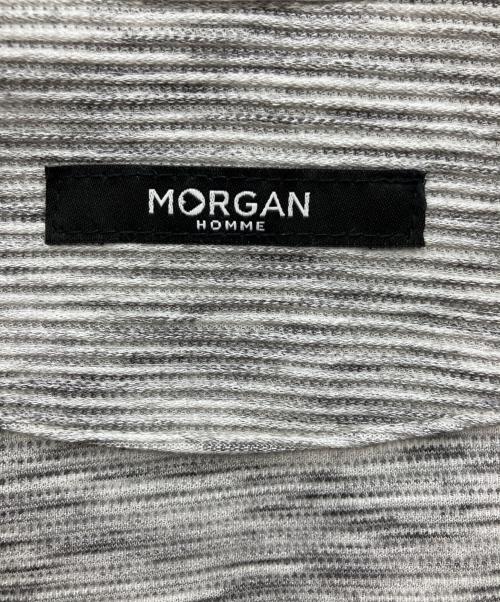MORGAN HOMME（モルガンオム）MORGAN HOMME (モルガンオム) テーラードジャケット グレー サイズ:Sの古着・服飾アイテム