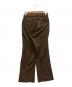 Needles (ニードルズ) SIDE TAB TROUSERS ブラウン サイズ:S：8000円