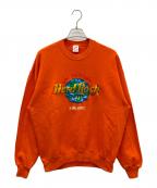 JERZEESジャージーズ）の古着「Hard Rock CAFE FINLAND」｜オレンジ