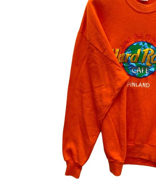 JERZEES（ジャージーズ）JERZEES (ジャージーズ) Hard Rock CAFE FINLAND オレンジ サイズ:SIZE XLの古着・服飾アイテム