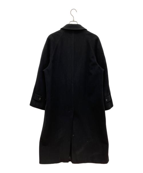 EMPORIO ARMANI（エンポリオアルマーニ）EMPORIO ARMANI (エンポリオアルマーニ) ウールコート ブラック サイズ:48の古着・服飾アイテム