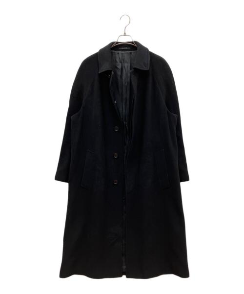 EMPORIO ARMANI（エンポリオアルマーニ）EMPORIO ARMANI (エンポリオアルマーニ) ウールコート ブラック サイズ:48の古着・服飾アイテム