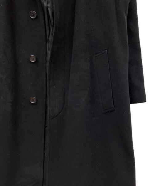 EMPORIO ARMANI（エンポリオアルマーニ）EMPORIO ARMANI (エンポリオアルマーニ) ウールコート ブラック サイズ:48の古着・服飾アイテム