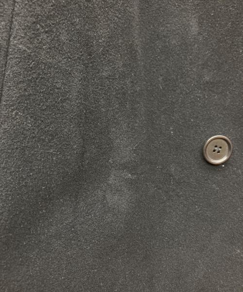 EMPORIO ARMANI（エンポリオアルマーニ）EMPORIO ARMANI (エンポリオアルマーニ) ウールコート ブラック サイズ:48の古着・服飾アイテム