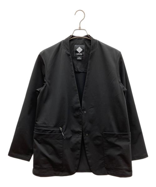Columbia（コロンビア）Columbia (コロンビア) ノーカラージャケット ブラック サイズ:SIZE Mの古着・服飾アイテム