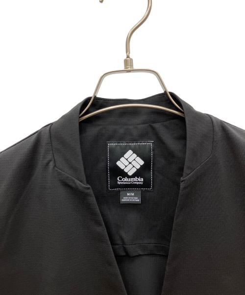 Columbia（コロンビア）Columbia (コロンビア) ノーカラージャケット ブラック サイズ:SIZE Mの古着・服飾アイテム