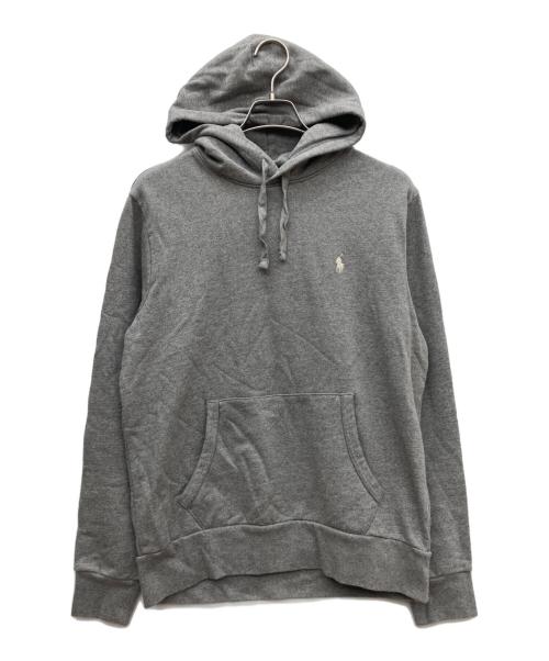 POLO RALPH LAUREN（ポロ・ラルフローレン）POLO RALPH LAUREN (ポロ・ラルフローレン) プルオーバーパーカー グレー サイズ:Mの古着・服飾アイテム