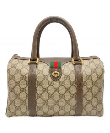 中古・古着通販】GUCCI (グッチ) シェリーライン ミニボストンバッグ