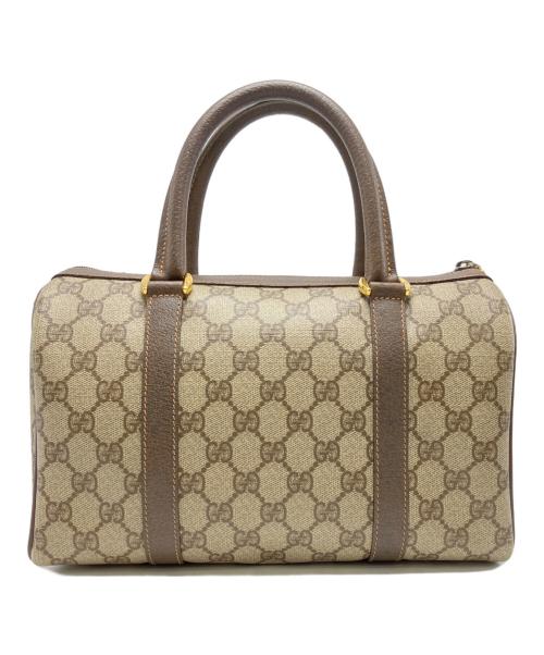 GUCCI（グッチ）GUCCI (グッチ) シェリーライン ミニボストンバッグ ブラウンの古着・服飾アイテム