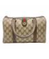 GUCCI (グッチ) シェリーライン ミニボストンバッグ ブラウン：40000円