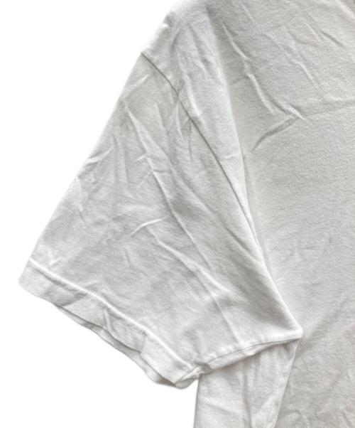 CHROME HEARTS（クロムハーツ）CHROME HEARTS (クロムハーツ) ロゴポケット クルーネック 半袖Tシャツ ホワイト サイズ:SIZE Lの古着・服飾アイテム