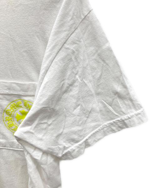 CHROME HEARTS（クロムハーツ）CHROME HEARTS (クロムハーツ) ロゴポケット クルーネック 半袖Tシャツ ホワイト サイズ:SIZE Lの古着・服飾アイテム