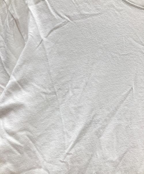 CHROME HEARTS（クロムハーツ）CHROME HEARTS (クロムハーツ) ロゴポケット クルーネック 半袖Tシャツ ホワイト サイズ:SIZE Lの古着・服飾アイテム