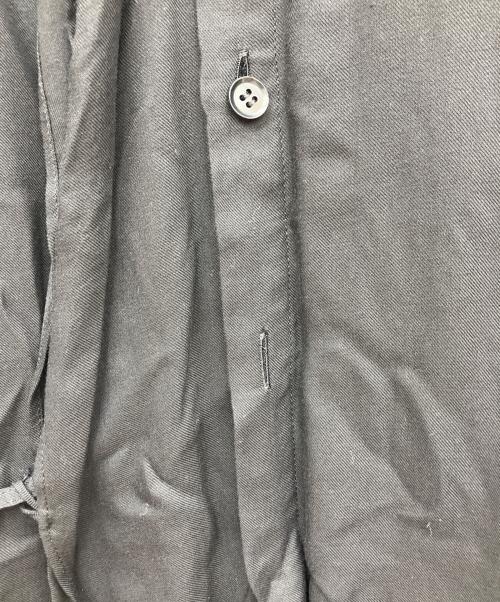yohji yamamoto+noir（ヨウジヤマモトプリュスノアール）yohji yamamoto+noir (ヨウジヤマモトプリュスノアール) 長袖ワンピース ブラック サイズ:Sの古着・服飾アイテム