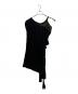 yohji yamamoto+Noir (ヨウジヤマモトプリュスノアール) 半袖ワンピース ブラック サイズ:M：20000円