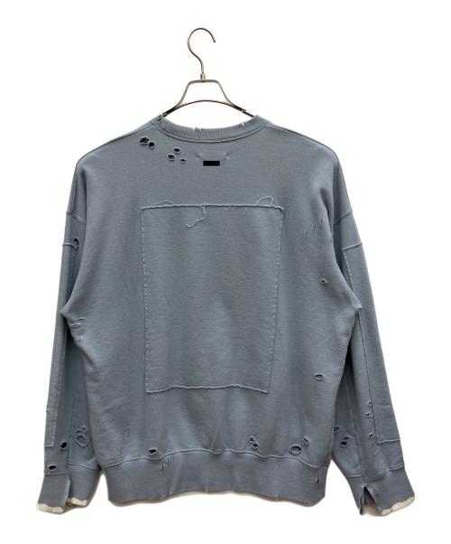 stein（シュタイン）stein (シュタイン) スウェット ブルーグレー サイズ:Mの古着・服飾アイテム