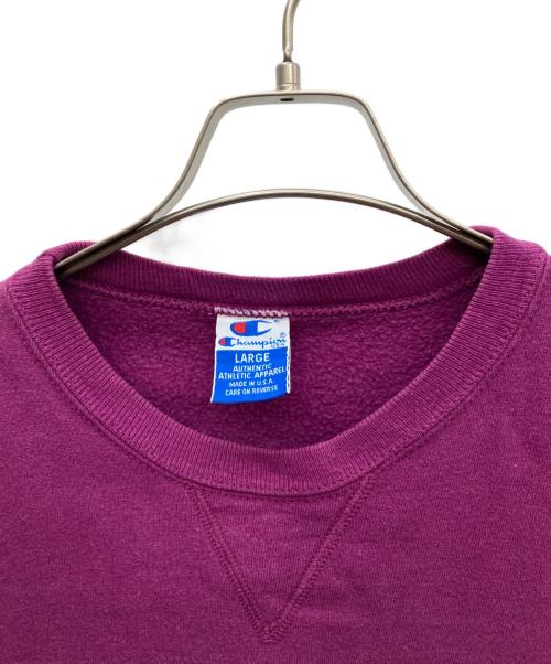 Champion（チャンピオン）Champion (チャンピオン) スウェット パープル サイズ:Lの古着・服飾アイテム