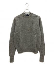 POLO RALPH LAUREN（ポロ・ラルフローレン）の古着「ニット」｜グレー