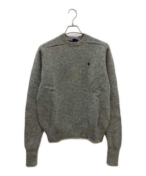 POLO RALPH LAUREN（ポロ・ラルフローレン）POLO RALPH LAUREN (ポロ・ラルフローレン) ニット グレー サイズ:Lの古着・服飾アイテム