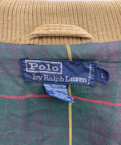 POLO RALPH LAUREN（ポロ・ラルフローレン）POLO RALPH LAUREN (ポロ・ラルフローレン) コーデュロイスイングトップ ベージュ サイズ:Lの古着・服飾アイテム