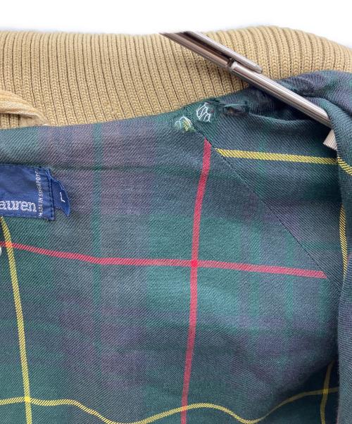 POLO RALPH LAUREN（ポロ・ラルフローレン）POLO RALPH LAUREN (ポロ・ラルフローレン) コーデュロイスイングトップ ベージュ サイズ:Lの古着・服飾アイテム