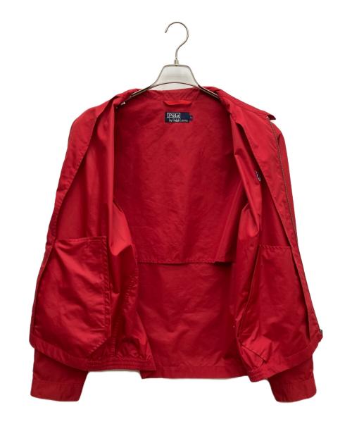 POLO RALPH LAUREN（ポロ・ラルフローレン）POLO RALPH LAUREN (ポロ・ラルフローレン) スイングトップ レッド サイズ:Lの古着・服飾アイテム