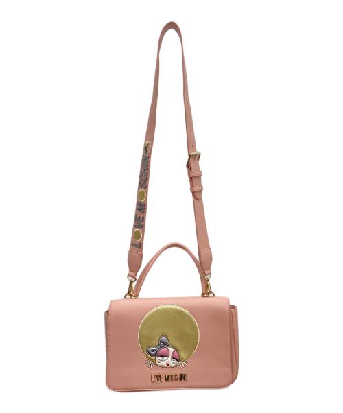 LOVE MOSCHINO（ラブモスキーノ）LOVE MOSCHINO (ラブモスキーノ) LOOK AT ME ピンクの古着・服飾アイテム