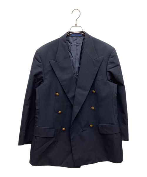 CHAPS RALPH LAUREN（チャップス ラルフローレン）CHAPS RALPH LAUREN (チャップス ラルフローレン) ダブルジャケット ネイビー サイズ:42Rの古着・服飾アイテム