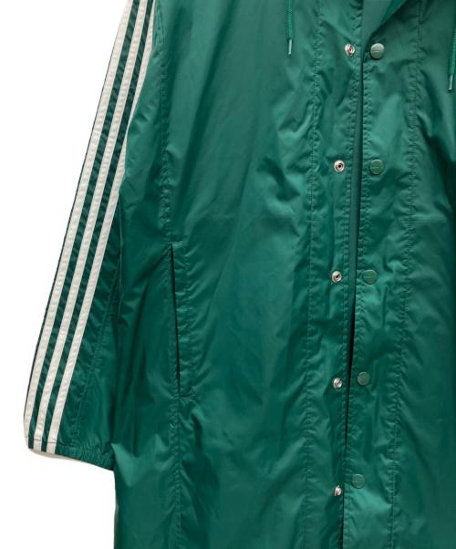 adidas（アディダス）adidas (アディダス) トレフォイルマネージャージャケット グリーン サイズ:Sの古着・服飾アイテム