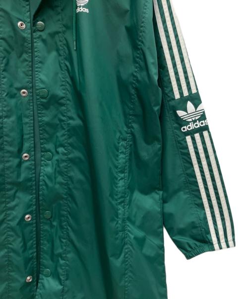adidas（アディダス）adidas (アディダス) トレフォイルマネージャージャケット グリーン サイズ:Sの古着・服飾アイテム