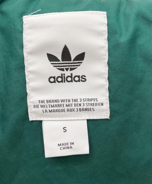 adidas（アディダス）adidas (アディダス) トレフォイルマネージャージャケット グリーン サイズ:Sの古着・服飾アイテム