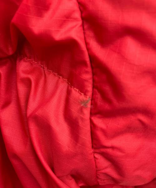 THE NORTH FACE（ザ ノース フェイス）THE NORTH FACE (ザ ノース フェイス) ヌプシダウンジャケット レッド サイズ:XLの古着・服飾アイテム