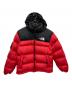 THE NORTH FACE（ザ ノース フェイス）の古着「ヌプシダウンジャケット」｜レッド